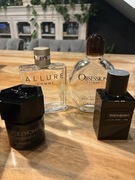 Oryginalne flakony po perfumach – Chanel, YSL, Calvin Klein