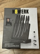 Zestaw noży N8WERK z magnetycznym blokiem – nowy!
