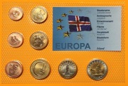 Zestaw monet próbnych Islandia 2004 certyfikat 