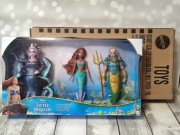 Zestaw lalek Disney z bajki Mała Syrenka Tryton Urszula