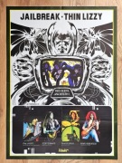 Thin Lizzy - Wielki plakat/poster XXL z 2022 r. - Format 55 x 75 cm - NOWY!