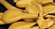 Balony urodzinowe 50 szt. gold