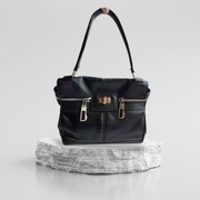 Max mara margoux czarna torebka skórzana skóra naturalna