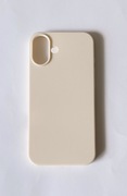 Etui/case iPhone 16 plus w kolorze kremowym 