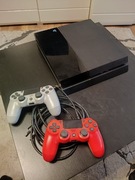 PS4 500gb + 2 pady