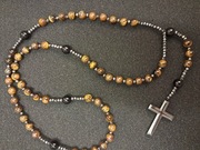 Różaniec z kamieni naturalnych