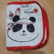 KSIĄŻECZKA BABY SENSES BOHO PANDA 0+