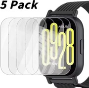 Szkło ochronne dla Ciaomi Watch 5 (5 sztuk w pakiecie)