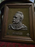 Stara plakieta konturowa Józef Piłsudski,popiersie,rzeźba F.Robakowski 1922