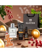 Zestaw Prezentowy 759:Perfumy+ Olejek do brody+krem do rąk +Torba+Zawieszka