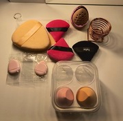 Zestaw gąbki aplikatory do makijażu