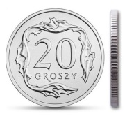 20 groszy 2002 woreczek bankowy, mennicze