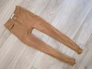 Hello Miss * karmelowe spodnie rurki * 34 XS