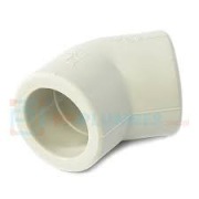 Kolanko PP-R 45 Stopni Średnica 50mm