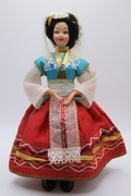 Lalka kolekcjonerska regionalna Grecja vintage