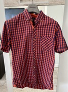 Koszula w kratę z krótkim rękawkiem M Reserved Regular Fit