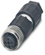 Złącze wtykowe żeńskie Phoenix contact SACC-M12FS-4Q0-0,34-M  M12 4pin