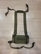 Kamizelka airsoft Micro Chest Rig MPC - Oliwkowa Conquer Tactical Gear