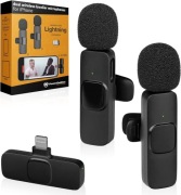 Mikrofon bezprzewodowy PoweDeWise do iPhone'a dual