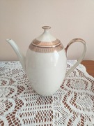 Porcelanowy dzbanek do kawy, kolor ecrù, stary - l.70-te, Winterling Niemcy
