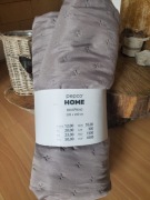 narzuta beżowa na łóżko, 220 cm* 240 cm