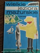 Wielkie Jeziora Mazurskie - mapa turystyczna 1:120000