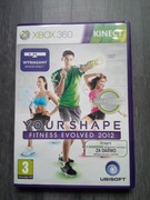 xbox 360 gra płyta kinect your shape 2012 fitness