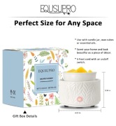 Podgrzewacz do wosku zapachowego EQUSUPRO 3 w 1, elektryczny, 