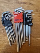 Zestawy imbus i torx 