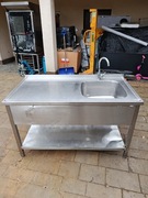 Zlewozmywak gastronomiczny z ociekaczem 