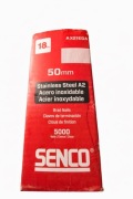 SENCO AX21EGA 50 mm, 18GA, nierdzewka A2, 5000 szt.