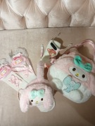 Zestaw My Melody od Hello Kitty torebka nauszniki skarpetki smartwatch