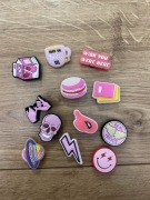 Piny do Crocs - 12 sztuk Przypinki klipsy ozdobne