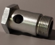 Śruba przelotowa wydrążona M24x1.5 fi26 klucz 32  