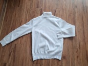 nowy biały golf rozmiar z ubrania M ale to raczej S, brak metki