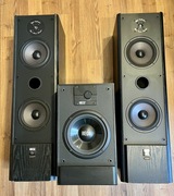 Głośniki HECO Interior Reflex 35 h i Subwoofer aktywny