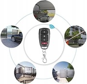 3x Uniwersalny Pilot 433MHz Zasięg 50m DieseRC KT16C do Bramy Garażu