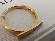 Pierścionek z brylantami Złoty 585 Apart Nowy!