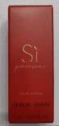 Nowy perfum Giorgio Armani 7 ml EDP Si Passione okazja cenowa