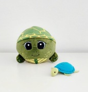 Żółw Zenek Gang Swojaków + mały żółwik maskotki