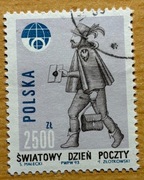 3321, * kasowany; Światowy Dzień Poczty