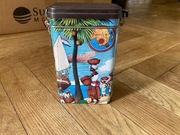 Ozdobna dekoracyjna puszka na kawę herbatę przyprawy