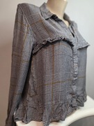 KOSZULA RESERVED w MAŁĄ KRATĘ ROZM: S