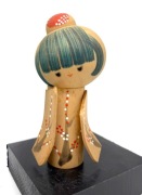 Japonia. Sosaku Kokeshi, "Harukaze", sygnowana. II połowa XX w.