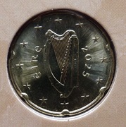 IRLANDIA 2025 20 CENTÓW UNC !!!!!!!!!!
