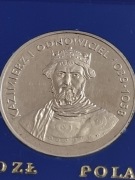 Srebro 200 zł Kazimierz 1 Odnowiciel 1980r.