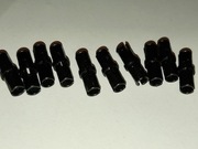 lego piny kołki czarne 10szt