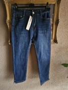 Spodnie damskie jeansowe 7/8  Bastet L