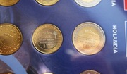 Holandia   Kompletny    Zestaw euro 2008 r     kpl  8 sztuk  mennicze  !!