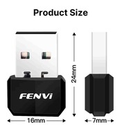 FENVI USB Bluetooth 5.4 Adapter